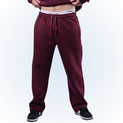 maroon (dark red) Sweatpants