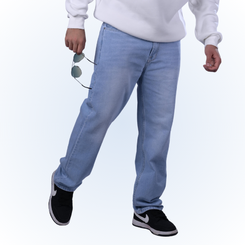 Light blue Wide Leg Jeans