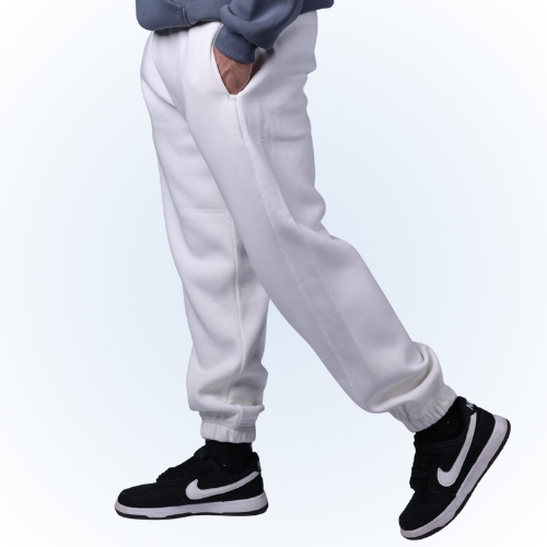 white Sweatpants tight end